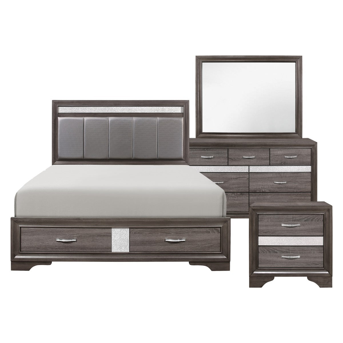 Luster Platform Bed Frame