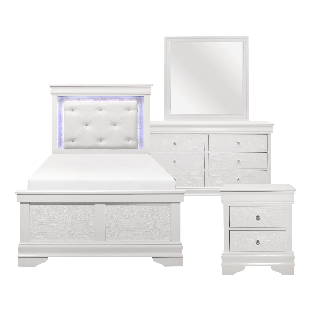 Lana Panel Bed Frame