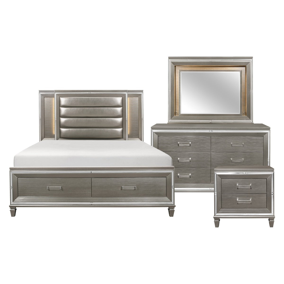 Tamsin LED Platform Bed Frame