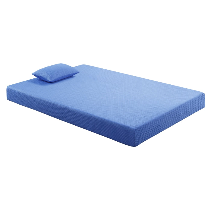 Gel-Infused Memory Foam Mattress with Pillow