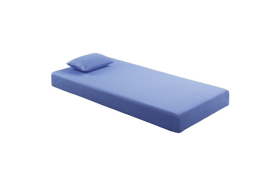 Gel-Infused Memory Foam Mattress with Pillow