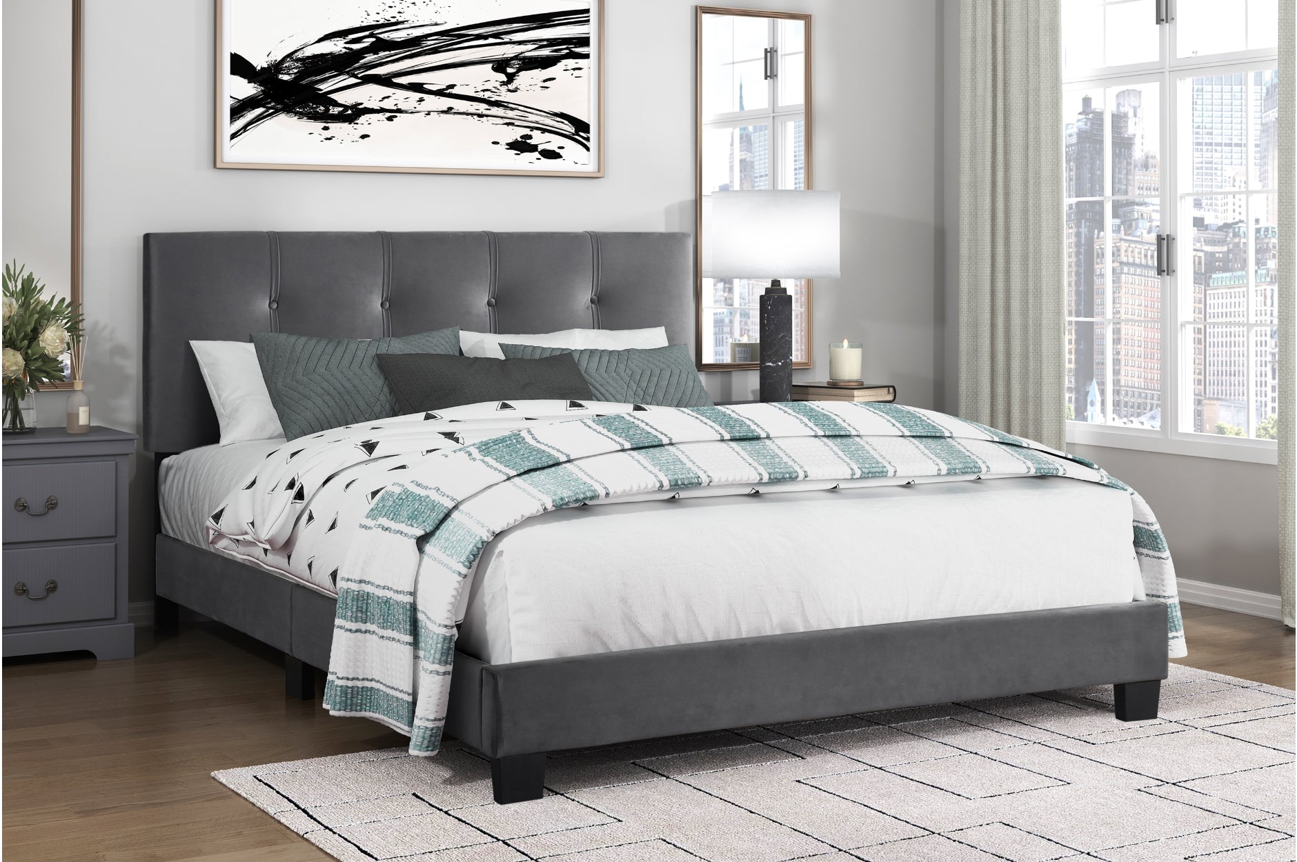 Newberry Platform Bed Frame