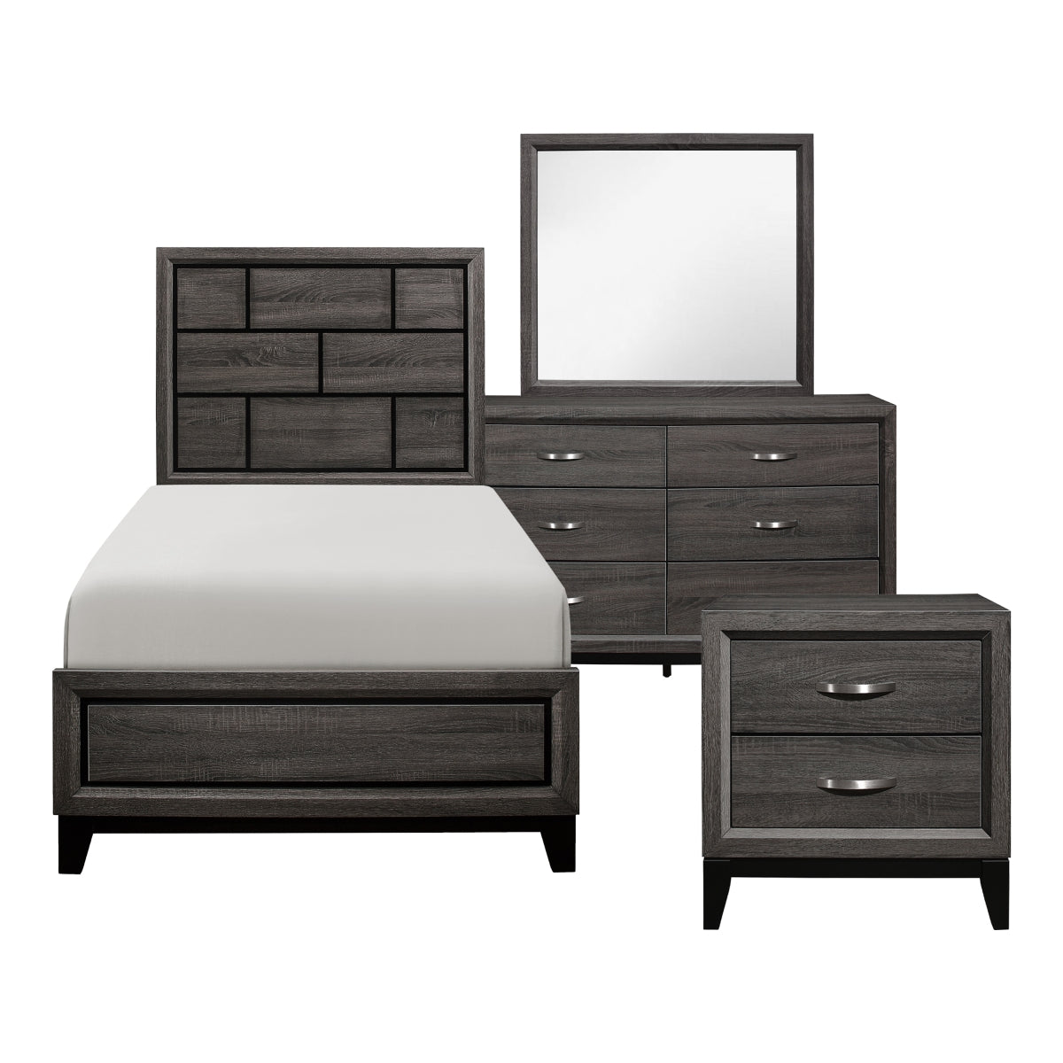 Davi Panel Bed Frame