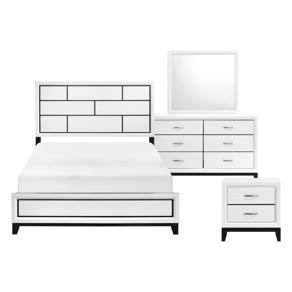 Davi Panel Bed Frame