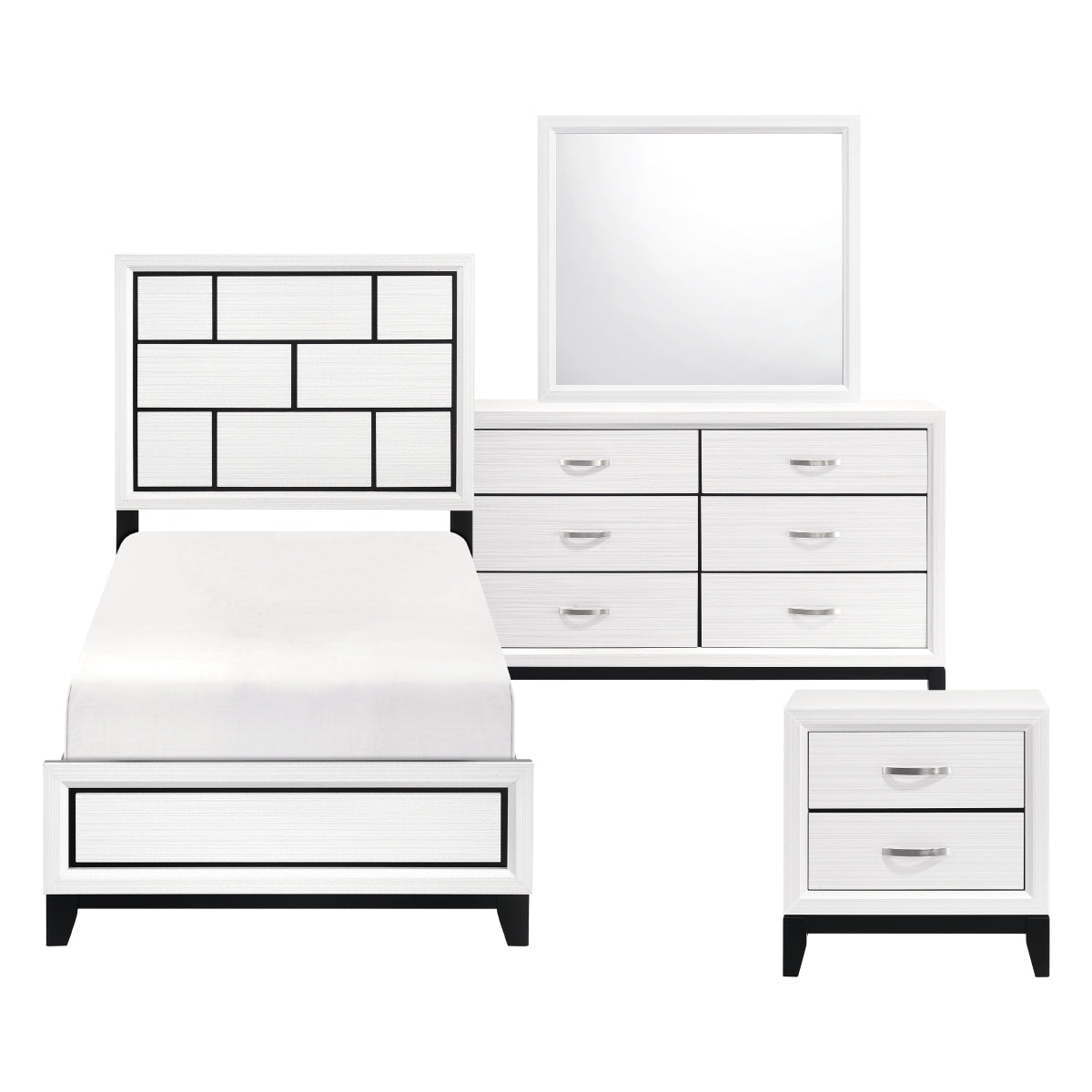 Davi Panel Bed Frame
