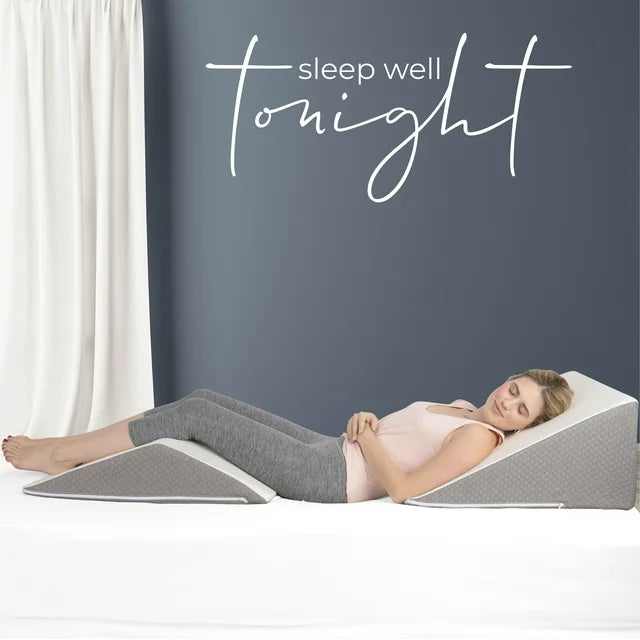 Bed Wedge Pillow Set